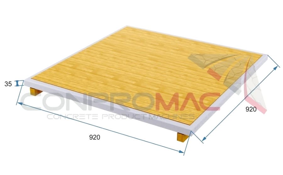 Çıta Ayaklı Tahta Palet 920 X 920