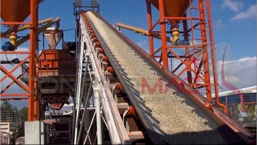 Harç ve Kum Taşıma Bandı