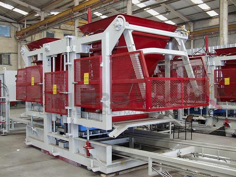 CPB-20 Çift Bunkerli Beton Parke ve Bims,Briket Makinası