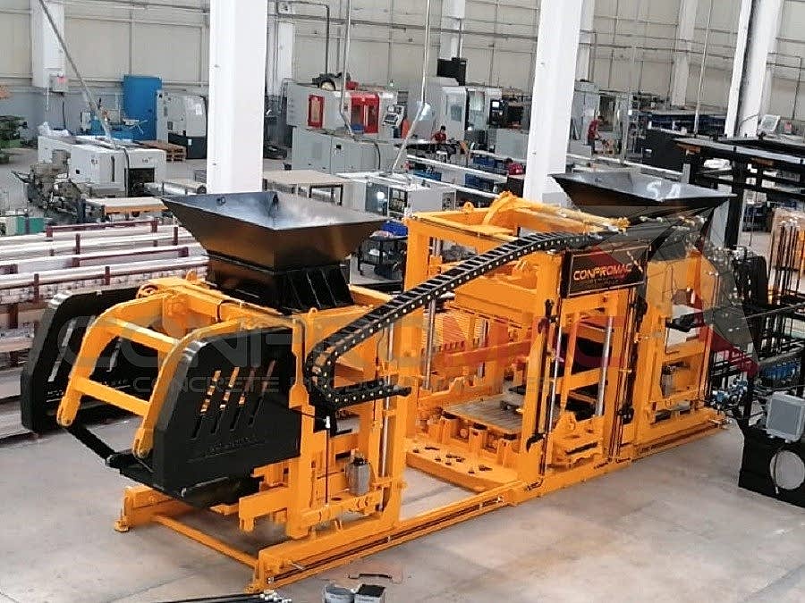 CPB-36 Çift Bunkerli Beton Parke ve Bims,Briket Makinası