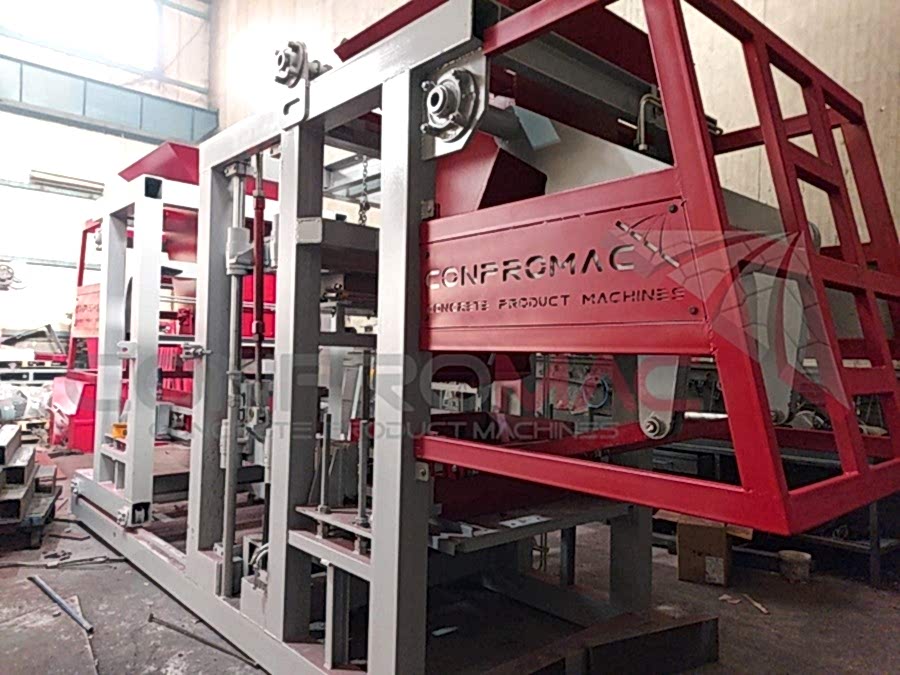 CPB-12 Çift Bunkerli Beton Parke ve Bims,Briket Makinası